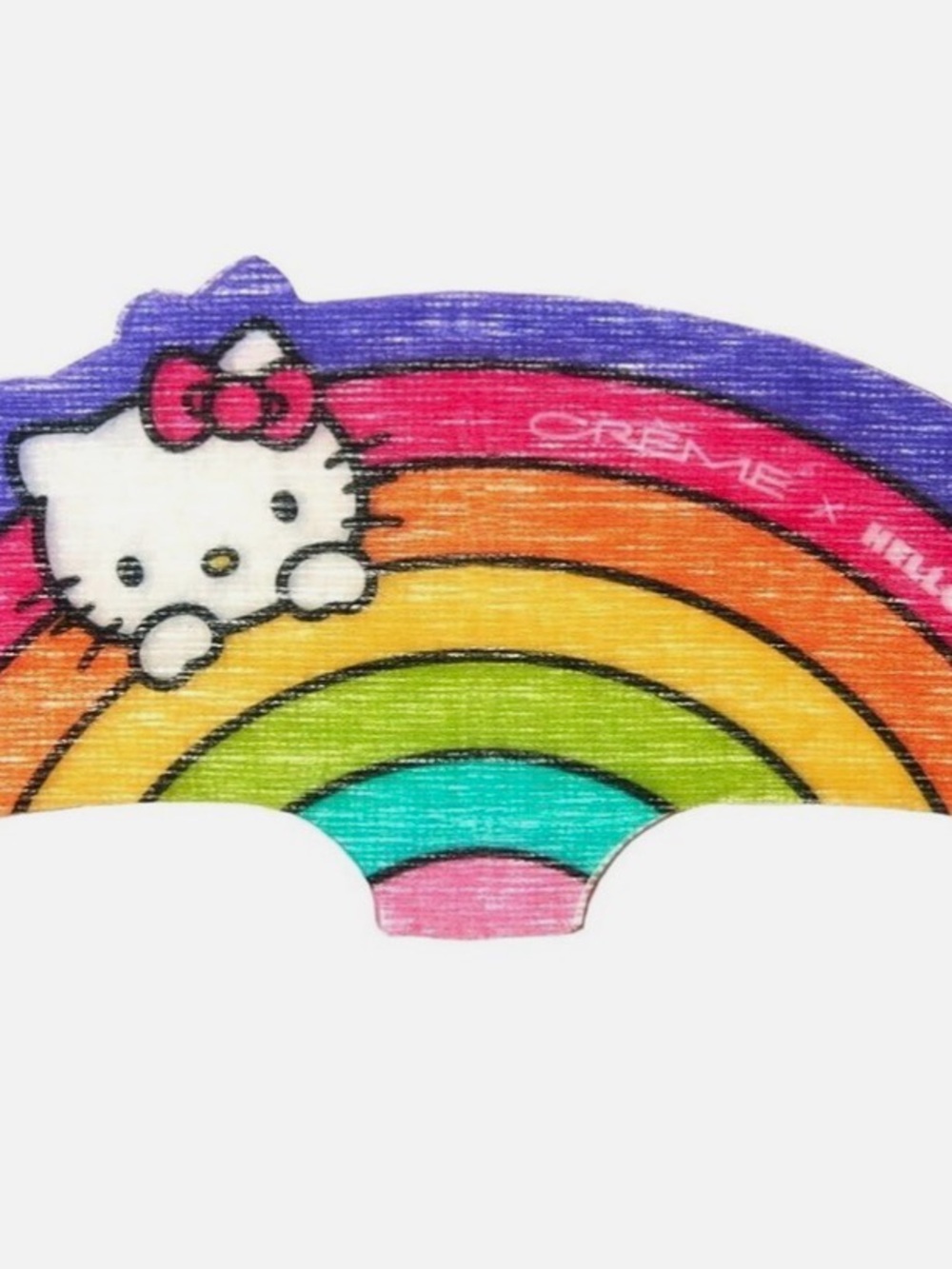 3 Hello Kitty Pink Rainbow Wrinkle Warrior Forehead Patches - Picture 4 of 4